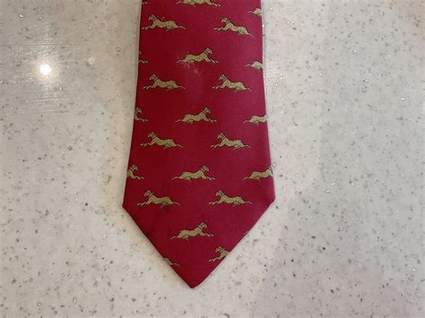 hermes greyhound tie|hermes double baucher ties.